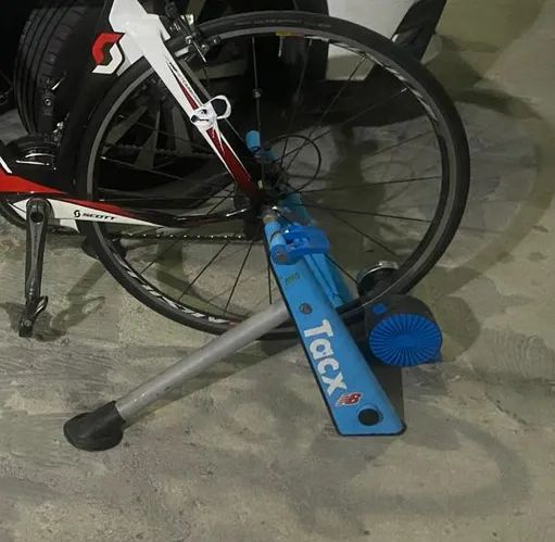 Bike TT Scott Plasma 10 + Rodas  Reynolds RZR Full carbon + Tacx Blue Twist Indoor - Foto 3