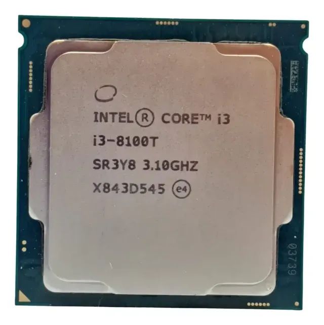Processador Intel Core i3 8100T 3.1GHz 8ª Geração LGA 1151