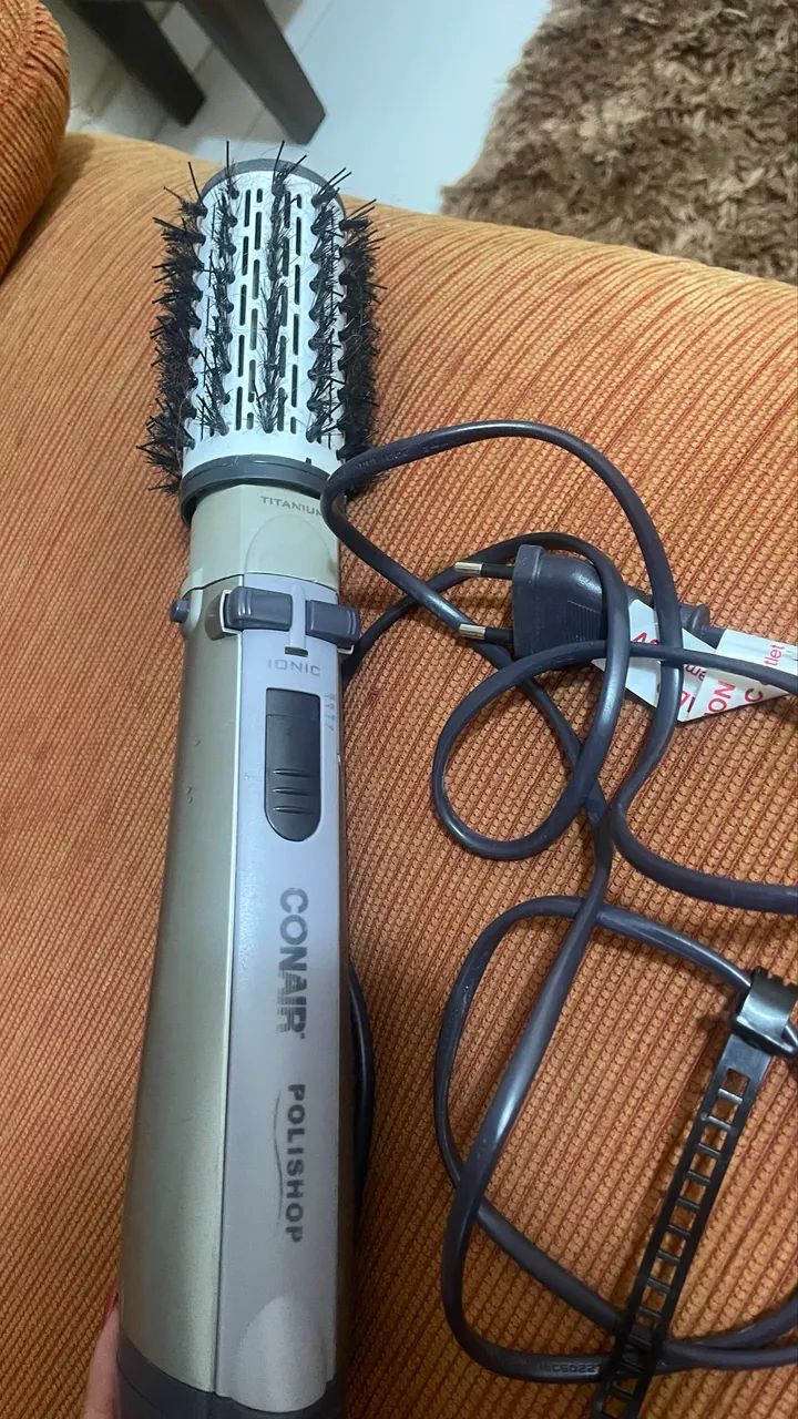 Escova Modeladora Rotativa Titanium Conair - Polishop - Foto 2