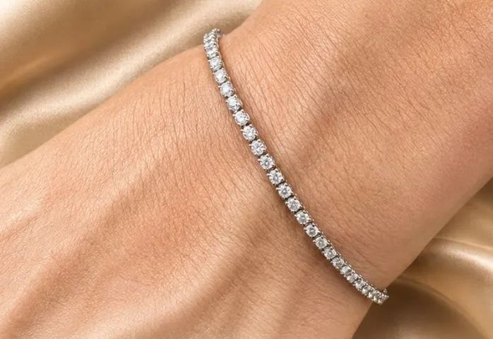Pulseira Riviera 2,2 CT em Ouro 18k 750