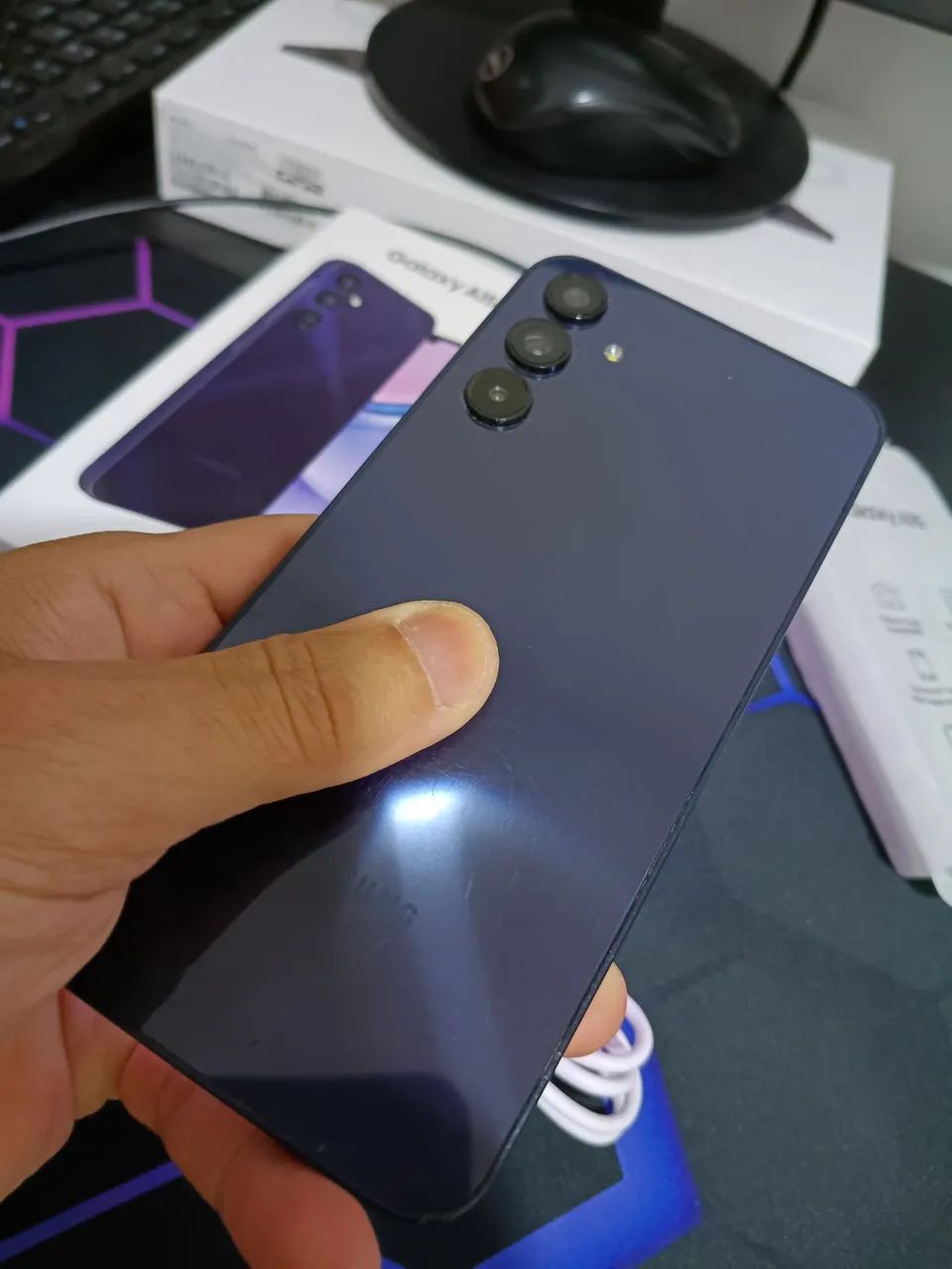 CELULAR SAMSUNG A15 128GB COMPLETO - Foto 4