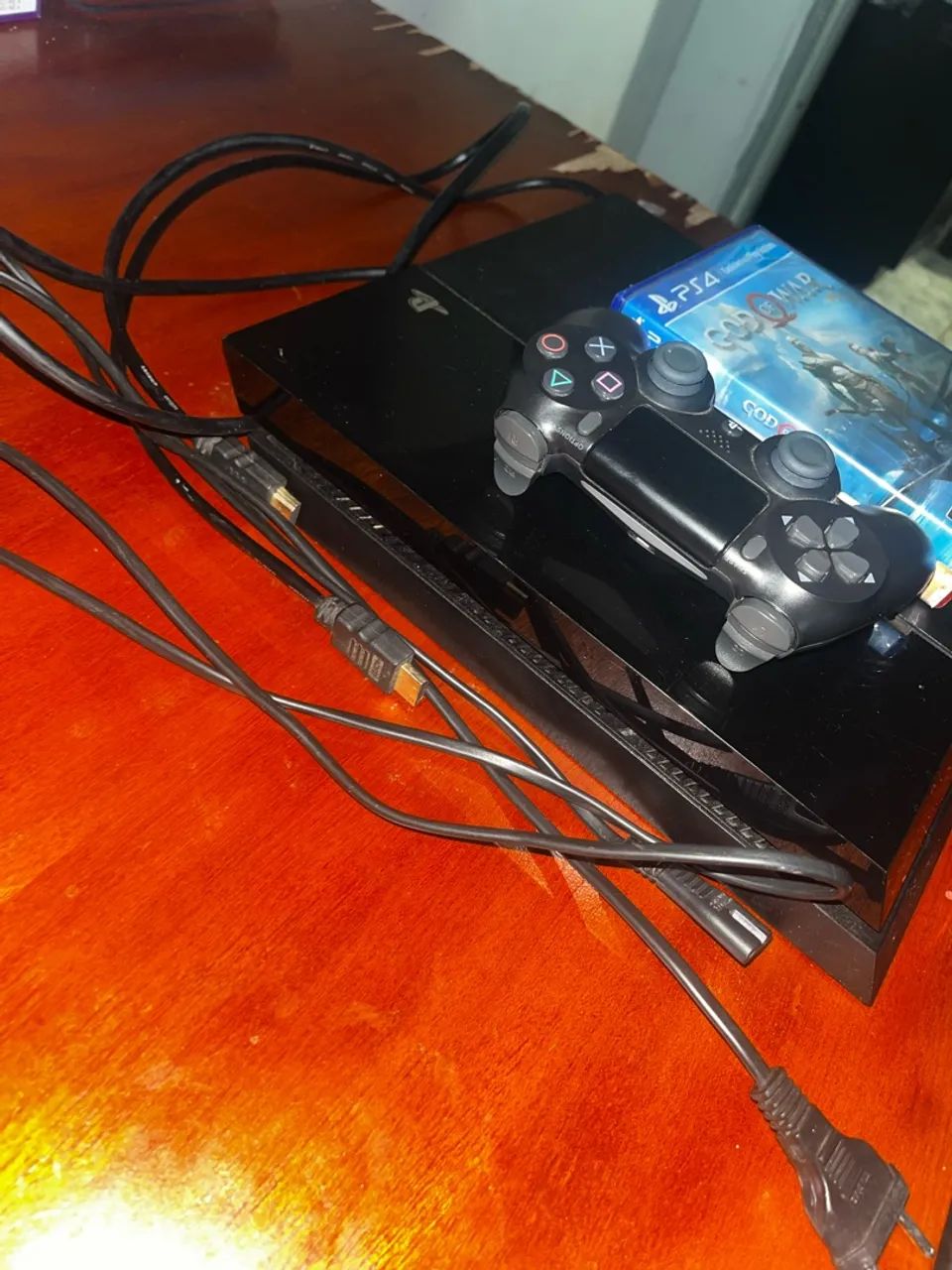 PS4 500 GB COM 1 CONTROLE E JOGOS  - Foto 4
