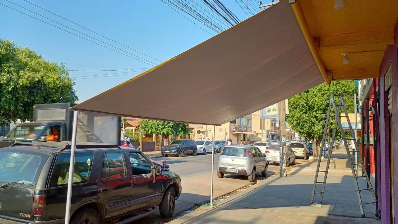 Toldo / Tenda 3 x 5 metros Amarela