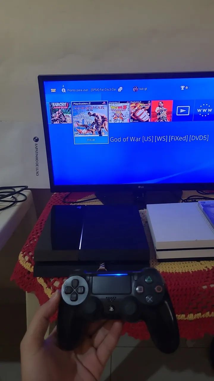 Ps4 Desbloqueado com jogos !! - Foto 2