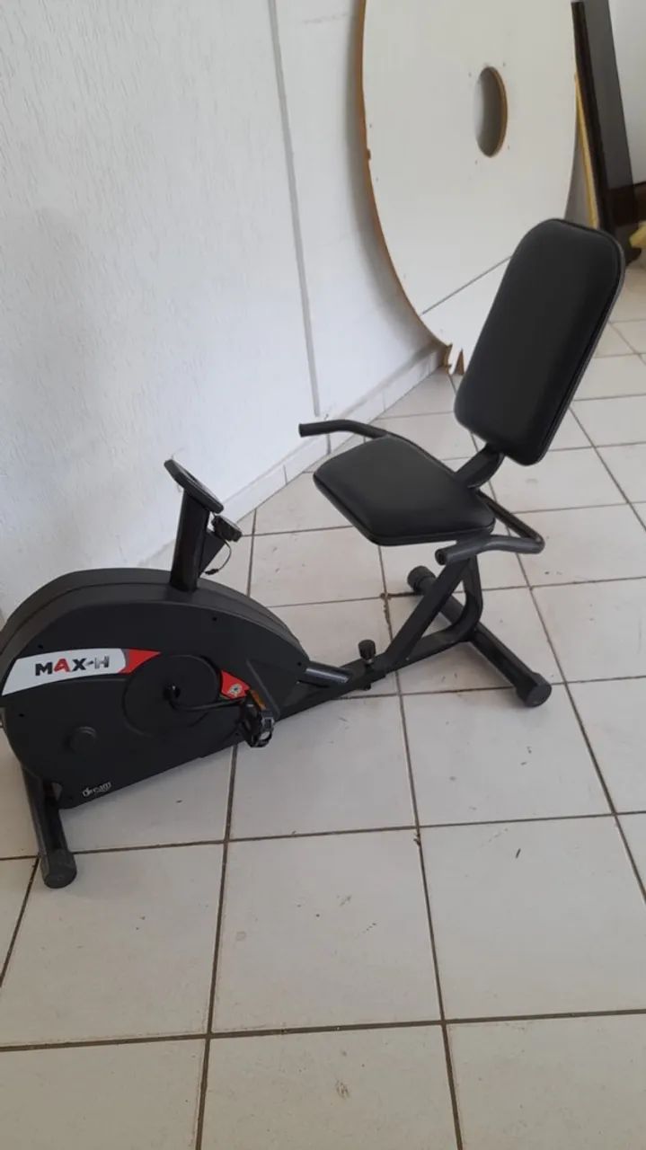 Bicicleta Ergométrica Horizontal MAX-H - Excelente Estado