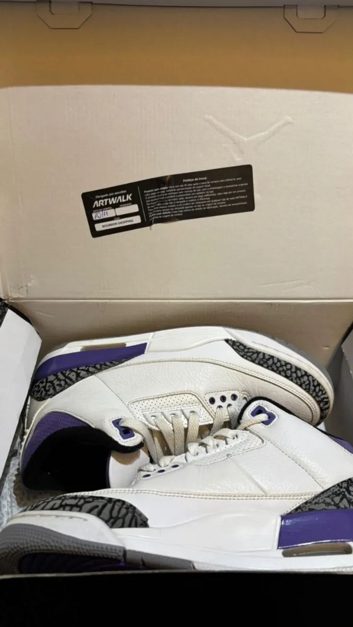 Air Jordan 3 Dark Iris  - Foto 5
