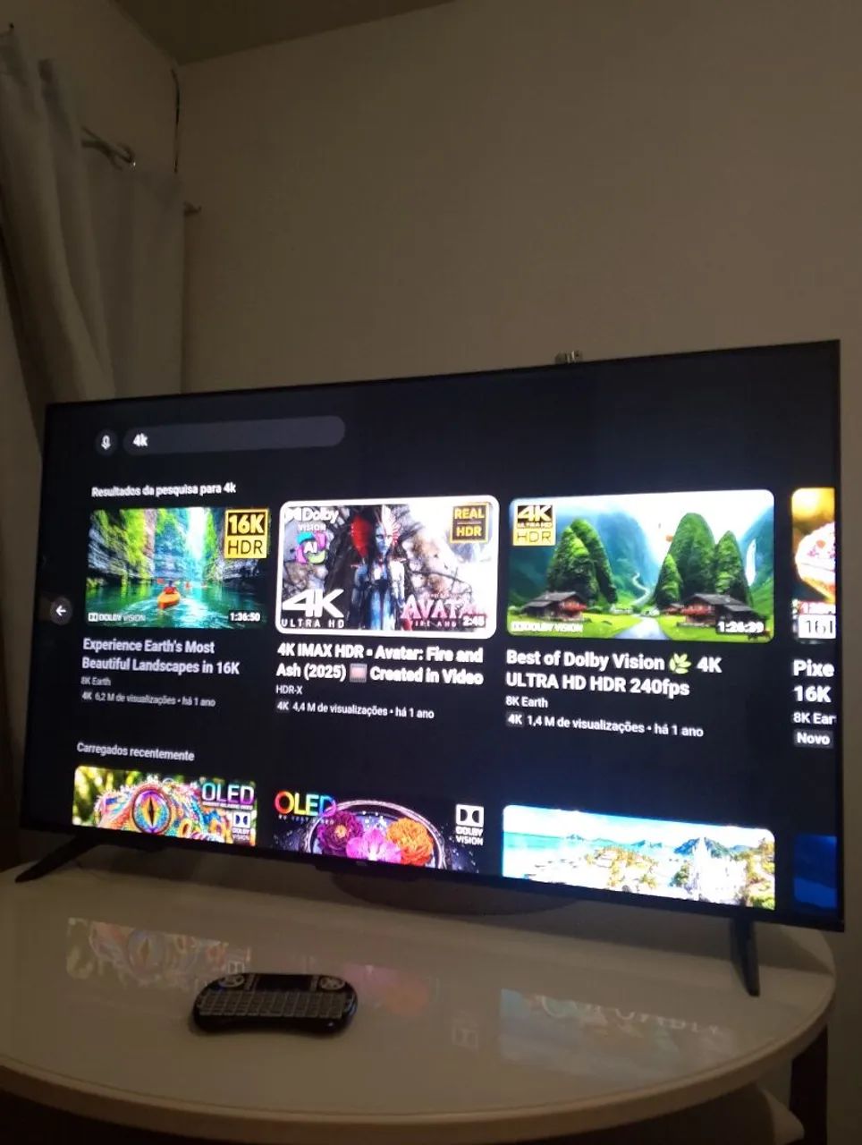 Smartv 50P 4k TCL novinha  - Foto 4