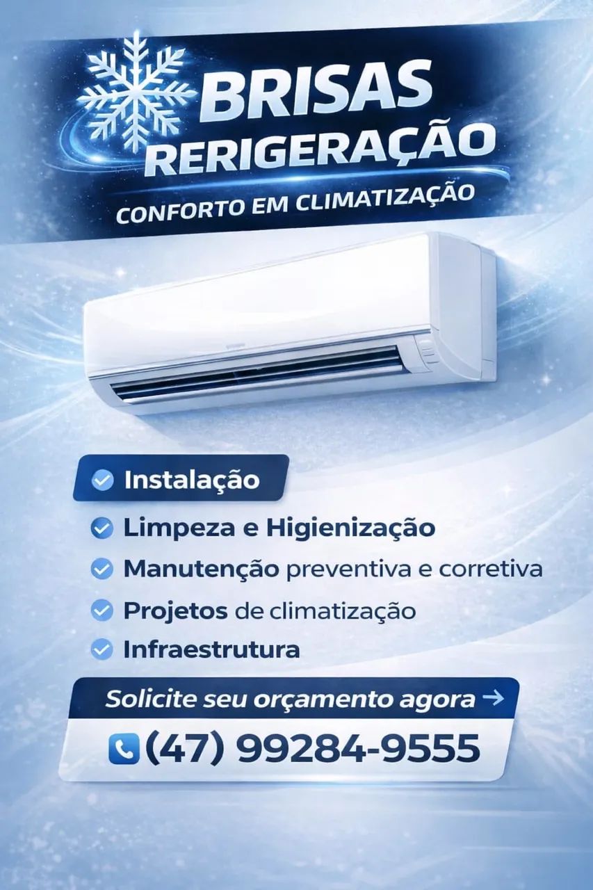 Instalação e manutenção de ar condicionado 