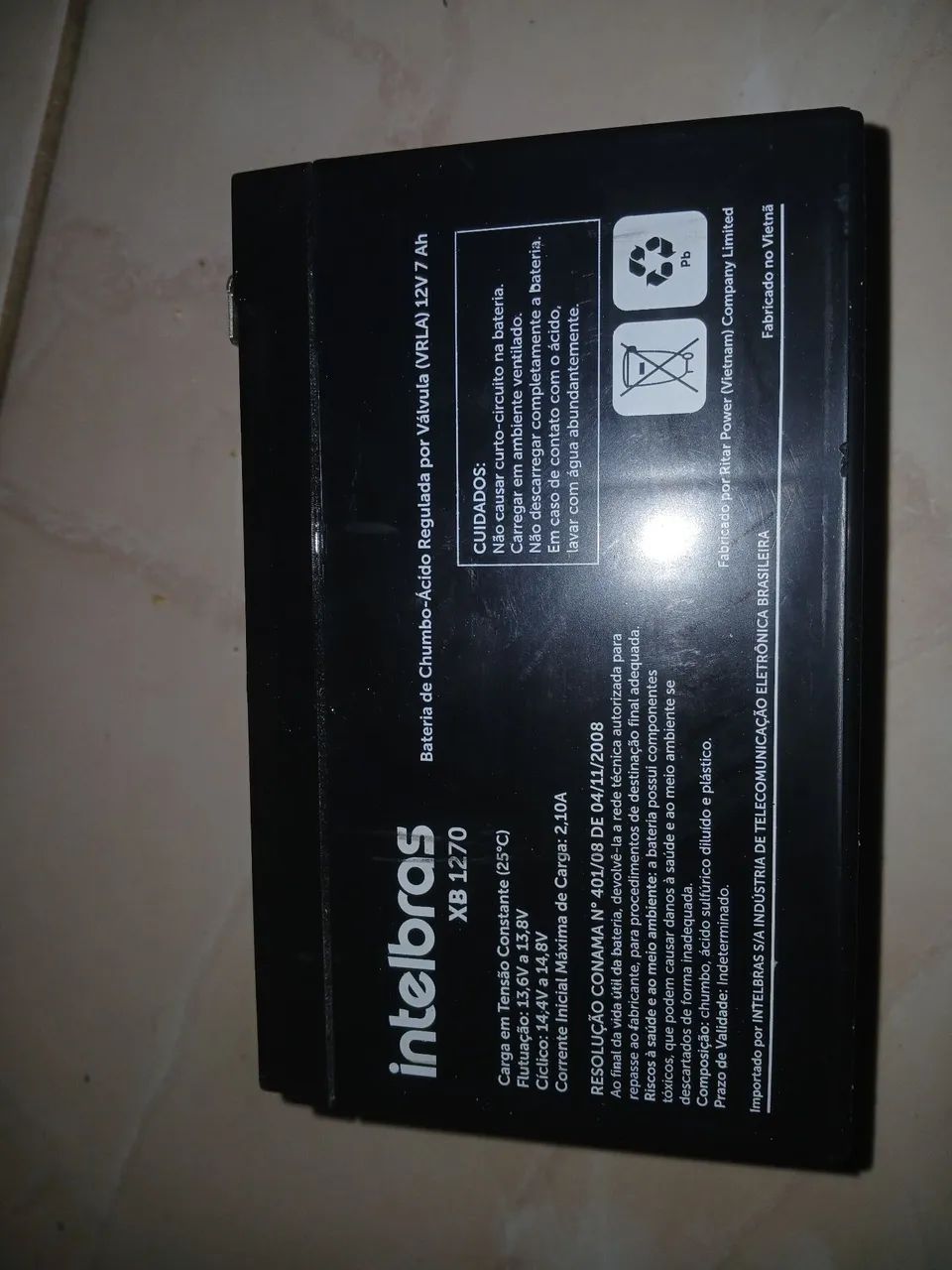 Bateria da intebras