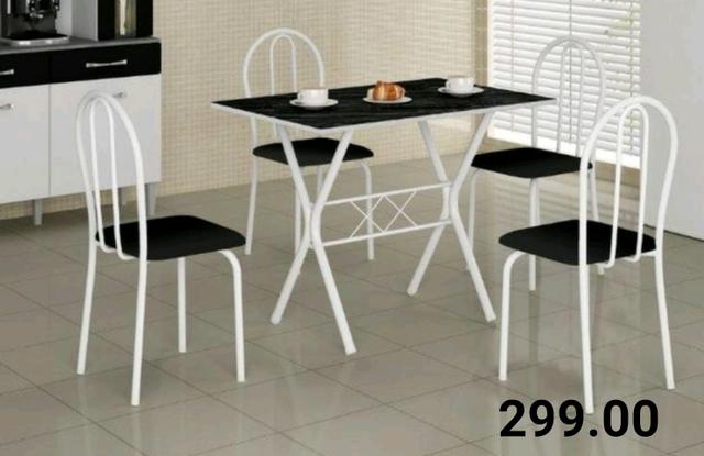 C9bjunto de mesa 4 cadeiras ' ENTREGA HOJE OU EM ATÉ 24 HORAS
