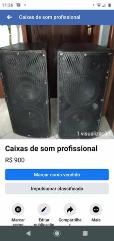 Caixas acústica passivas
