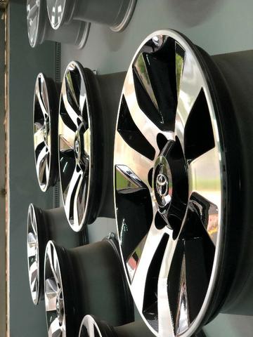 Rodas Aro 17 Toyota Hilux Original SRV Black Diamond - Foto 16