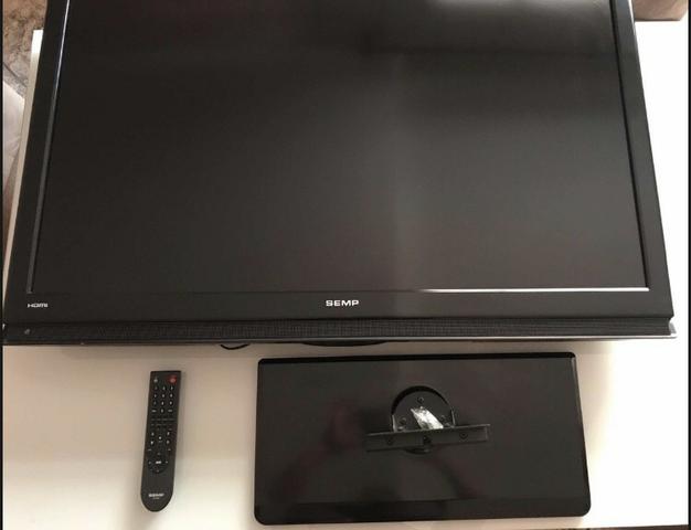 Tv 42 SEMP LCD, 2 HDMI, Controle Remoto