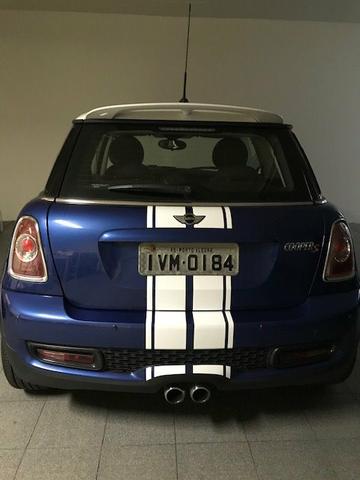 Mini Cooper S 2013 184hp azul e branco - 58 mil km - estado de zero km - Foto 10