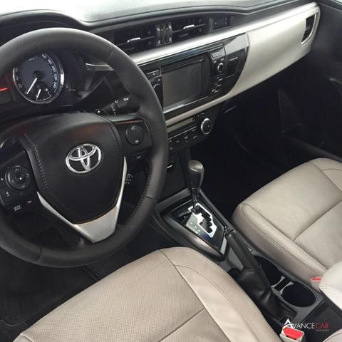 Corolla XEI 2.0 AT 2015 4 pneus Zeros - Foto 5