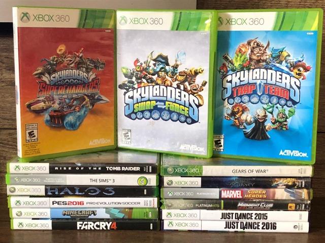 Xbox 360 - 250Gb - Kinect - 2 Controles - 15 Jogos Originais - Foto 5