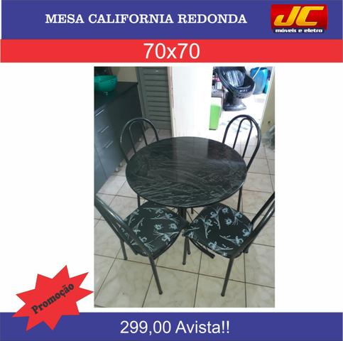 Mesa califórnia redonda