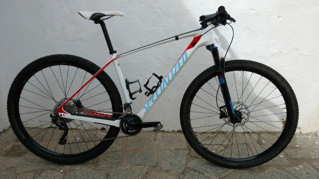 2015 Specialized Stumpjumper Carbono pouquíssimo uso top bike - Foto 6