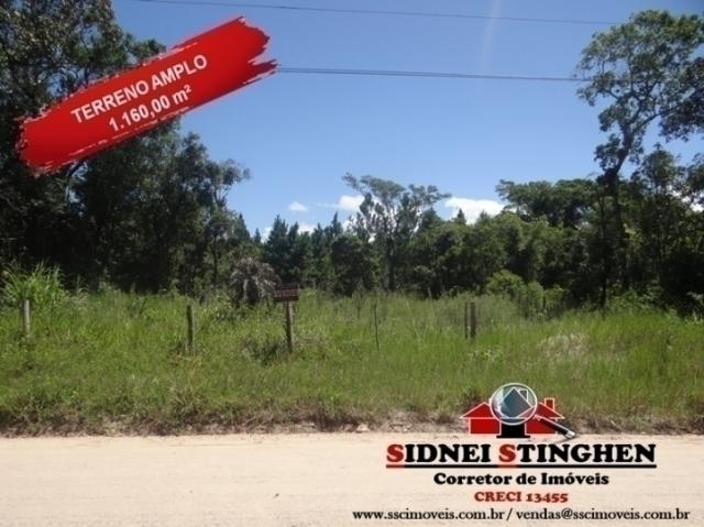 Confira! chácara toda cercada, com 1.160,00 m² em bal. barra do sul - sc.