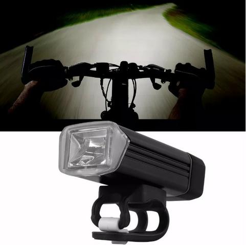 Bike Lanterna Farol Dianteiro Recarregável Usb 180 Lumens Pedal Noturno Bicicleta Forte - Foto 6