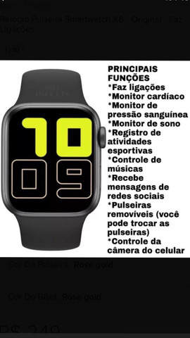 Relógio iwo 9 pro - Foto 4