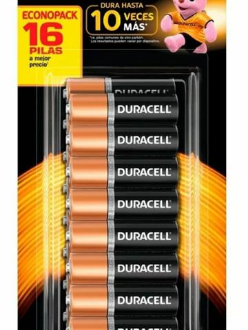 Pilhas duracell AA
