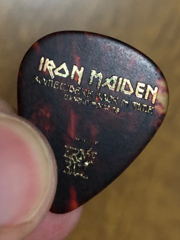 Palheta original Iron Maiden