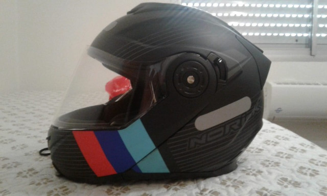 Capacete Norisk FF345 Route Stroke Preto Fosco