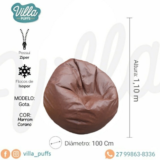 Puff Gota G - com enchimento direto da fabrica - A pronta entrega!