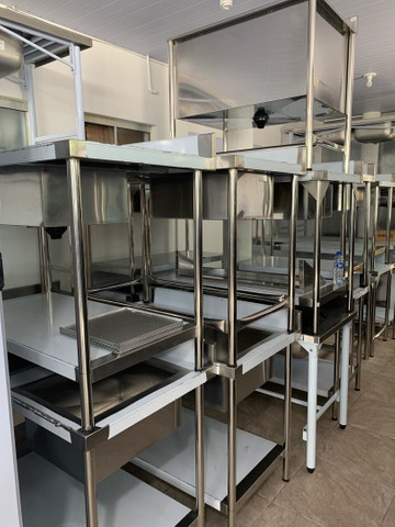 Mesas /pias em inox pronta entrega