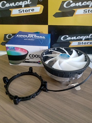 Cooler para Processador Com Led Knup (NOVO) - Foto 3