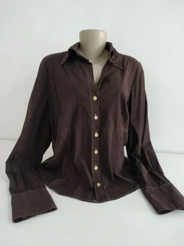 Camisa feminina marca Anne Klein