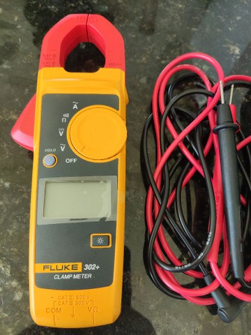 Fluke F302 + Alicate Multímetro Digital Amperímetro dc / ac Voltímetro Testador de Ohm<br><br> - Foto 2