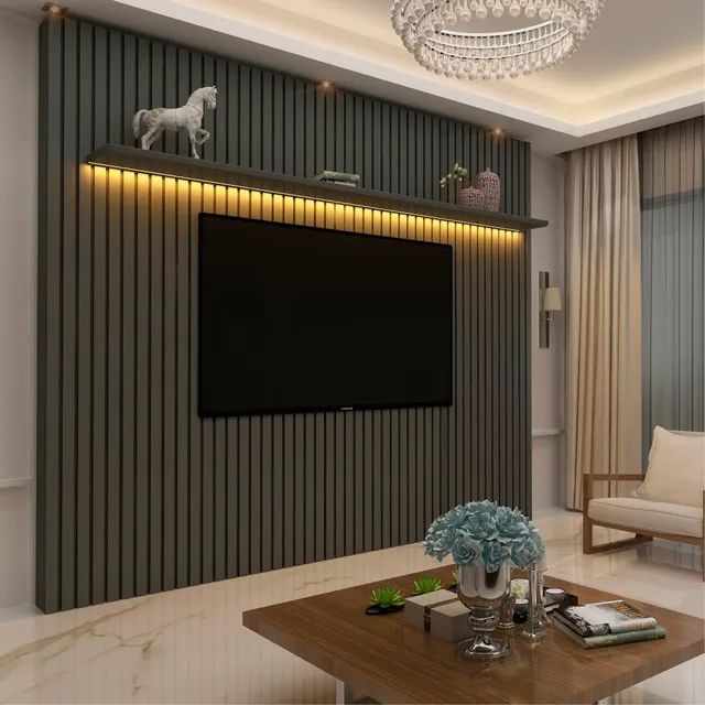 Sala quarto painel ripado 230 cm  - Foto 5