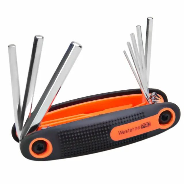 Jogo de Chave Allen Hexagonal Canivete 8 Pçs 1,5 A 6mm