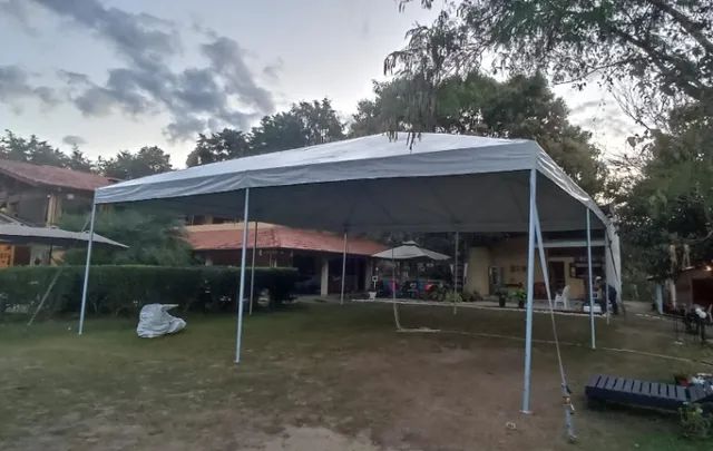 Tenda 10x8 Piramidal Galvanizada