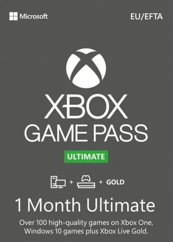 Xbox Game Pass Ultimate 1 Mês.