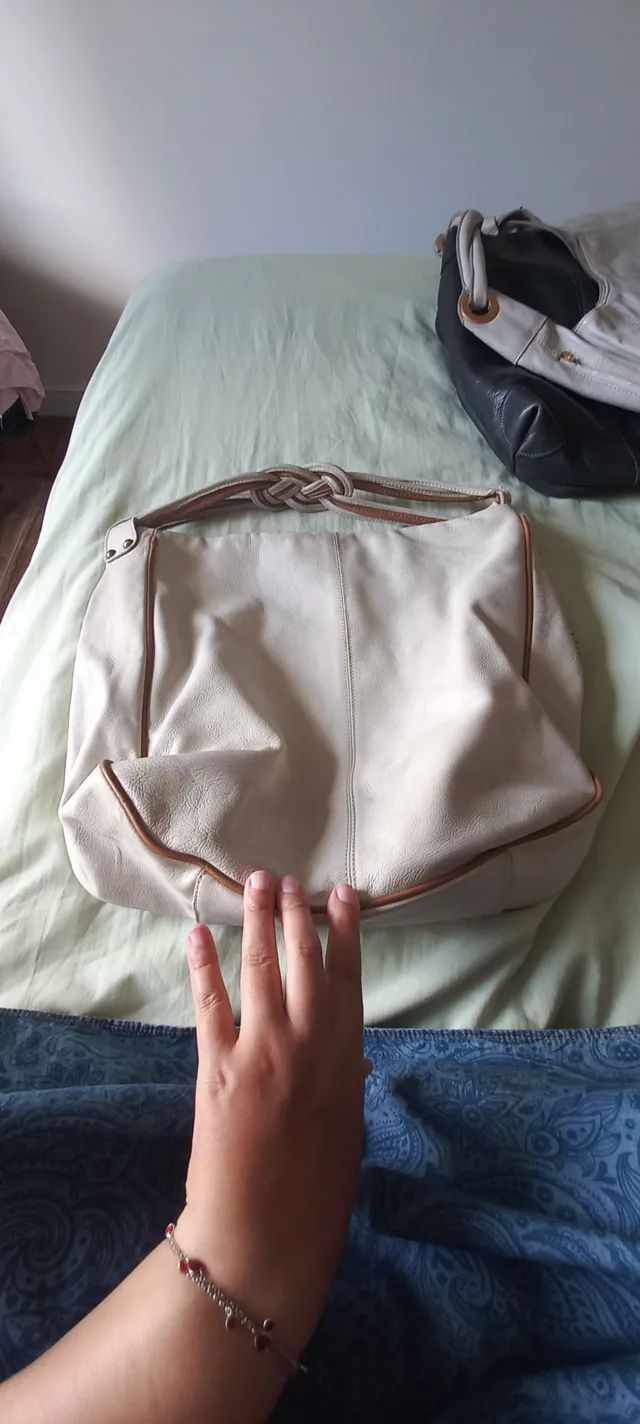 Bolsa couro legítimo  - Foto 3