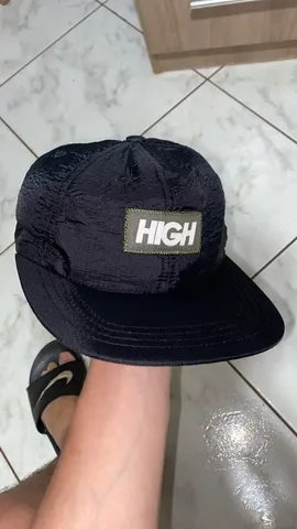 Boné High Company 6 Panel Logo Amarelo