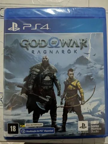 JOGO GOD OF WAR RAGNAROK PARA PS4 LACRADO - GAMES & ELETRONICOS