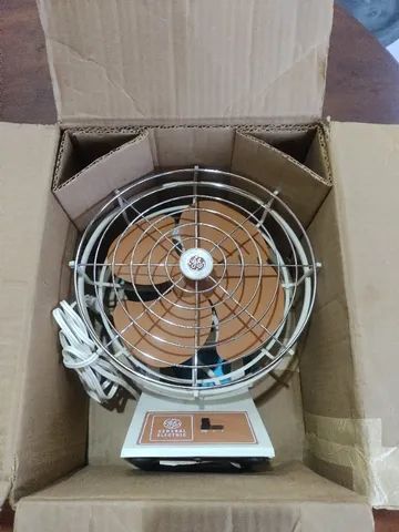 Ventilador Antigo General Eletric G&e Funcionando Manual - Foto 3