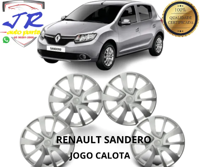 Jogo de Calota Renalt Sandero