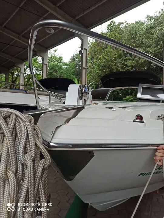 LANCHA FOCKER 255 /275 ACEITO TROCA . - Foto 6