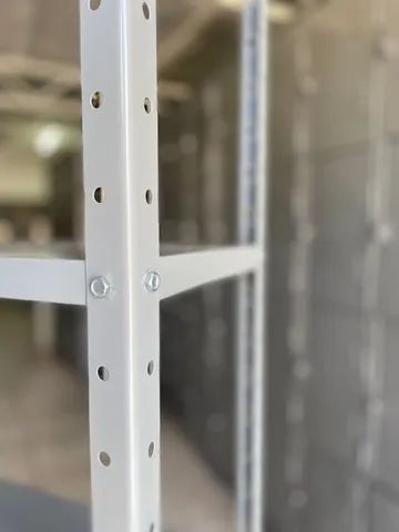 Estante de aço 30x92x200Com Coluna De2 Mentro De Altura - Foto 4