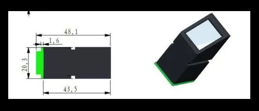 Sensor  Leitor Biométrico Impressão Digital    Arduino Automação Robotica COD-AM183  - Foto 5