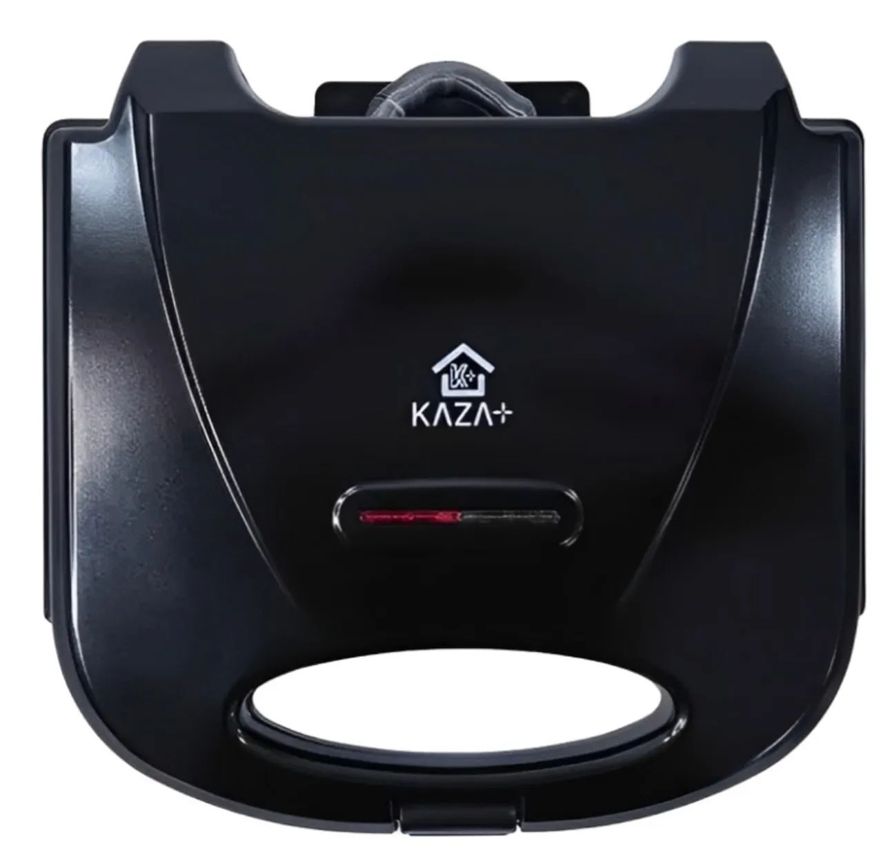 Sanduicheira Elétrica E Grill Antiaderente - Kaza+ Cor Preta 220v - Foto 3