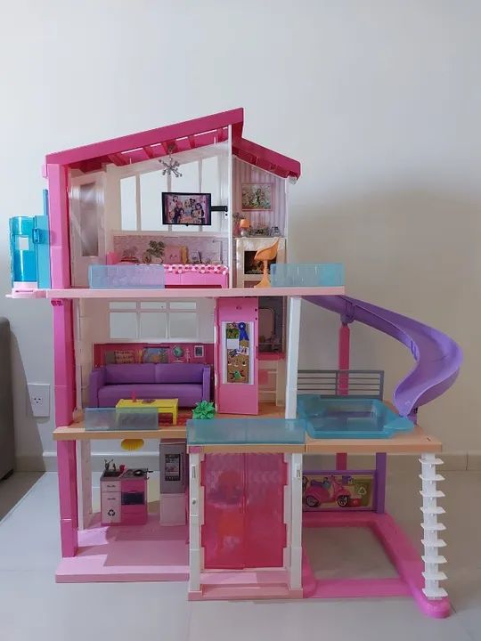 Casa de Boneca Barbie Dreamhouse pecas 3 Andares Piscina Elevador Muito Nova Brinquedos e Jogos Freguesia Jacarepagua Rio de Janeiro 1366206844 OLX