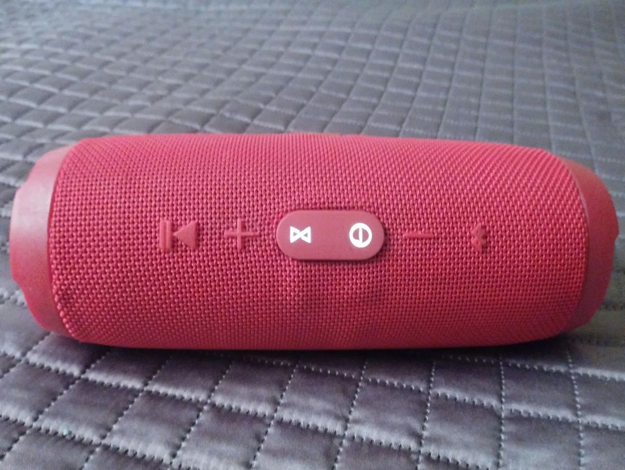 Caixa de Som JBL Charge 3 Vermelha - Foto 3