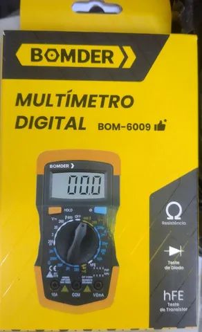 Multímetro digital bip/entrega grátis Jp 