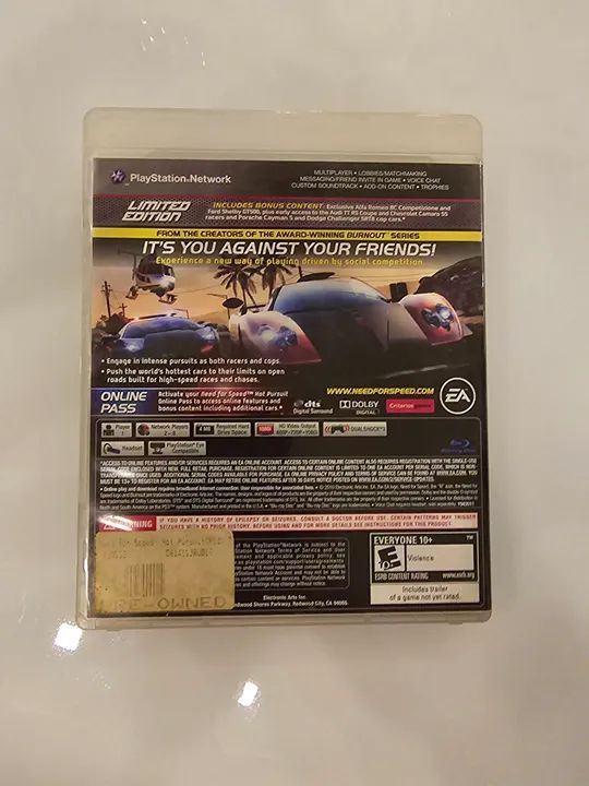 Need For Speed Hot Pursuit - Ps3 - Foto 3